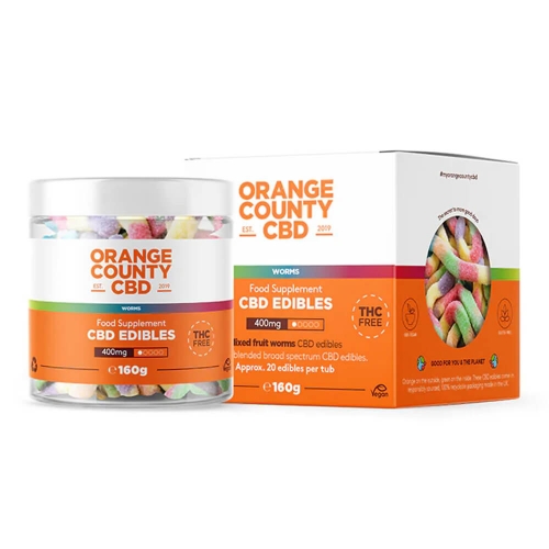 Orange County CBD crvi, 400 mg CBD-a, 160 g