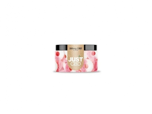 JustCBD Melónové krúžky 250-500 mg CBD mg: 250