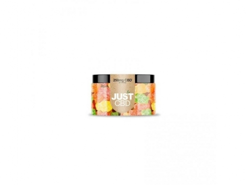 JustCBD Kyslé medvedíky 250-1000 mg CBD mg: 500