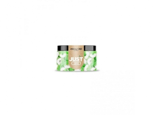 JustCBD Apple Rings 250-500 mg CBD mg: 250