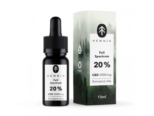 CBD ulje konoplje punog spektra 20%, 2000 mg, 10 ml