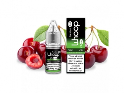 Whoop Cherry 10ml – solni e-likvid Nikotin: 20mg