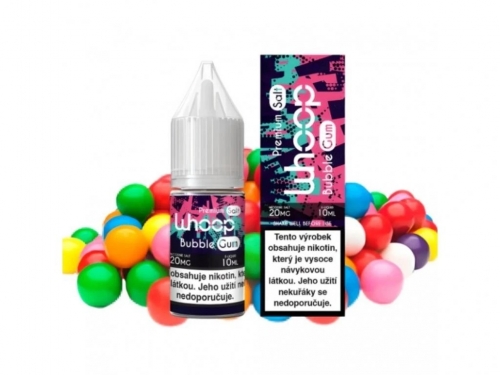 Whoop Bubble Gum 10ml – solni e-likvid Nikotin: 20mg