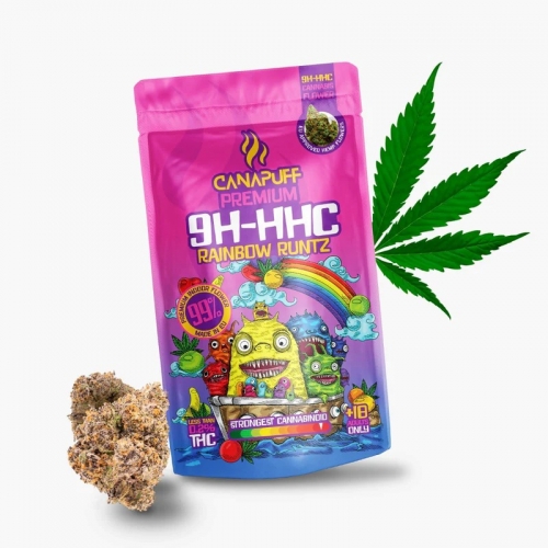 9H-HHC Rainbow Runtz cvjetovi 99% - Canapuff 1g