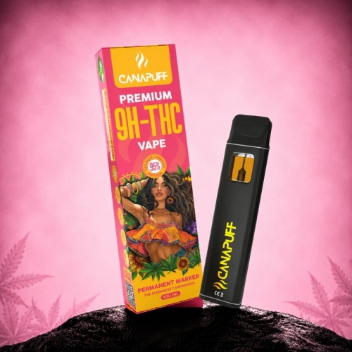 9H-THC trajni marker 95% – jednokratni – CanaPuff – 1ml