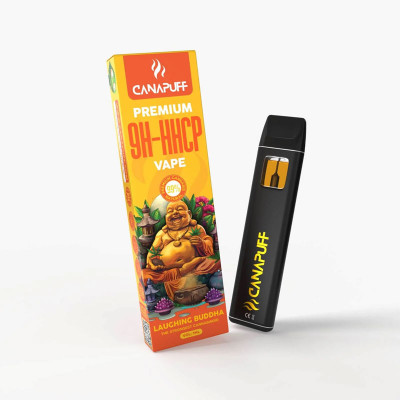 9H-HHCP Vape Laughing Buddha 99% - jednokratni - CanaPuff - 1ml