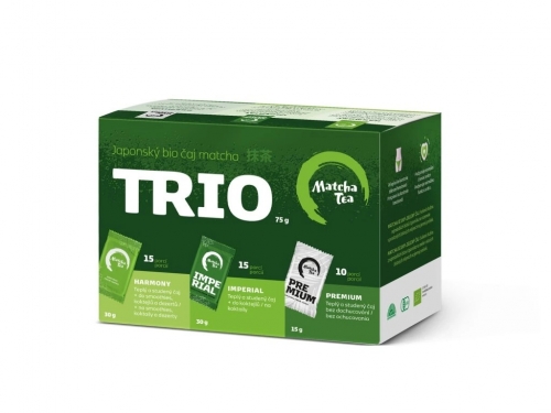 ORGANSKI MATCHA ČAJ TRIO 70 G