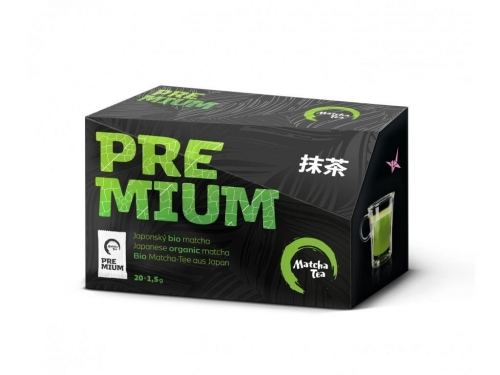BIO MATCHA ČAJ PREMIUM 20 X 1,5 G