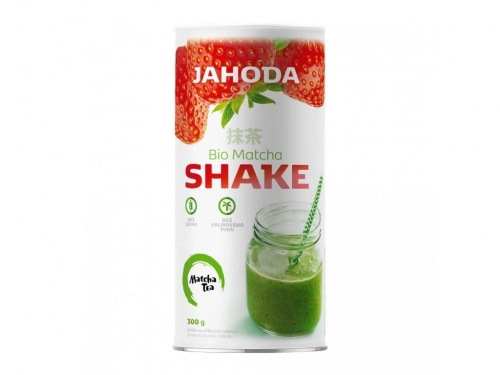 300 g organskog matcha čajnog shakea s okusom jagode