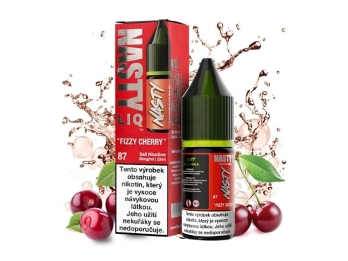 NASTY LIQ Fizzy Cherry 10ml - Slana tekućina Nikotin: 20mg
