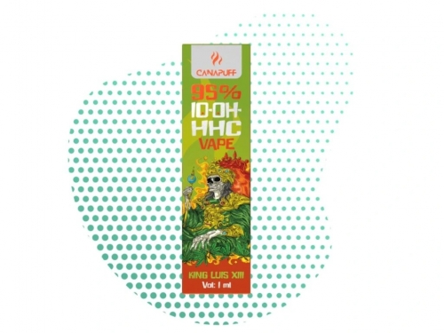 Kralj Luj XIII 95% 10-OH-HHC - Canapuff za jednokratnu upotrebu 1ml